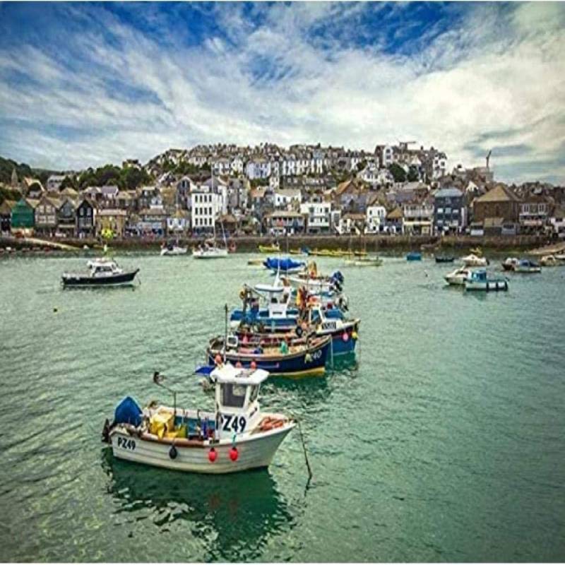 1000 Pieces Puzzle-Landscape Poster St Ives Cornwall Jigsaw