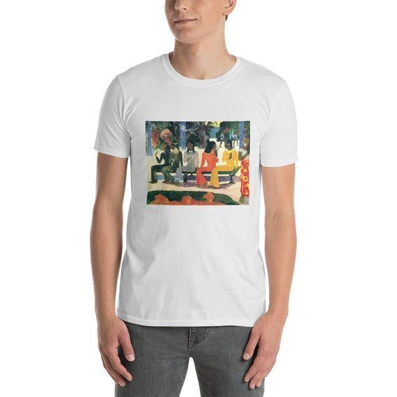 Paul Gauguin The Market Short Sleeve Shirt