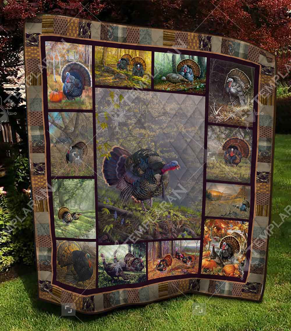 Turkey Bird Hunting Blanket 3D Full Printing