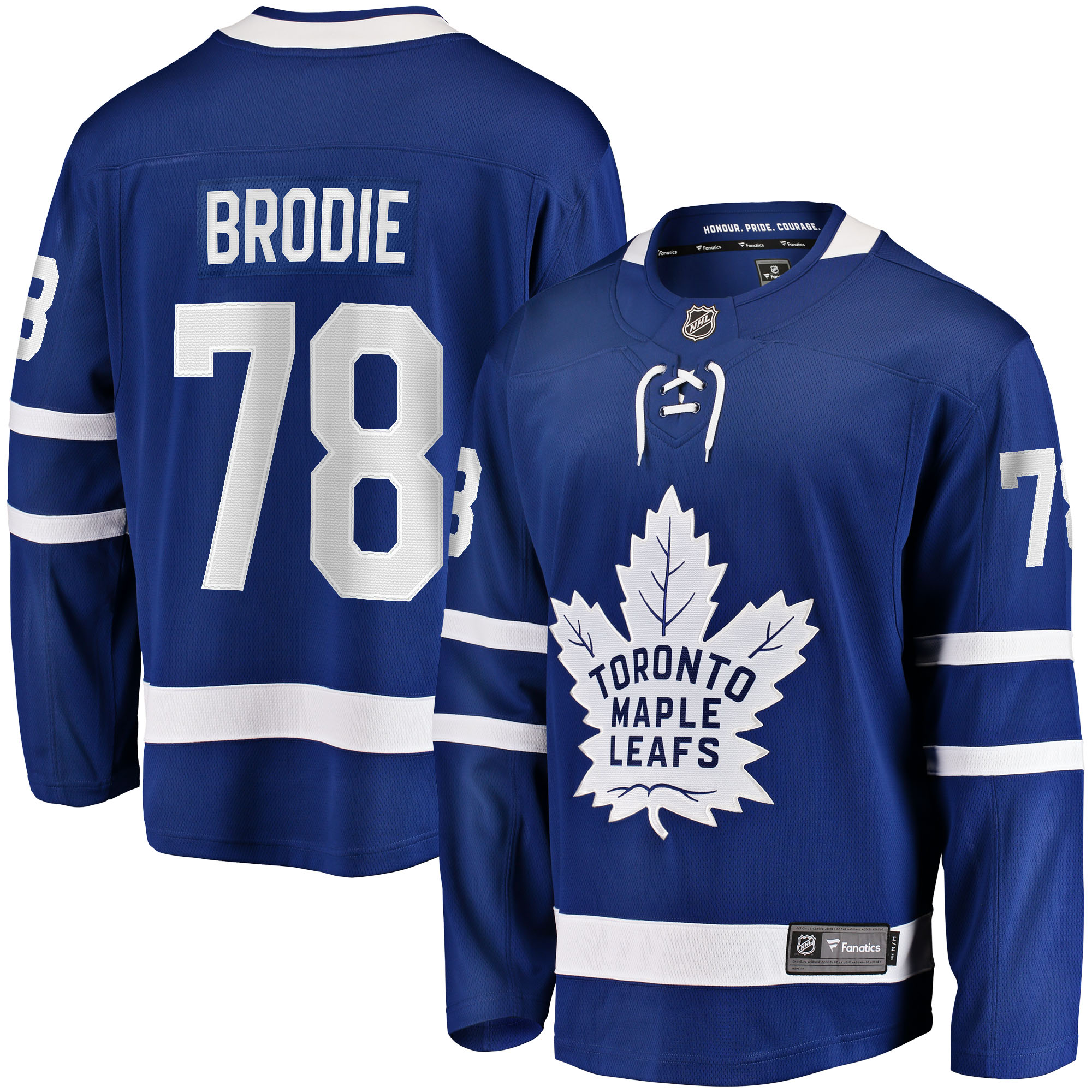 TJ Brodie Toronto Maple Leafs Branded Home Breakaway Player Jersey – Blue