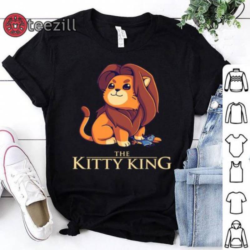 The Kitty King Lion Cub Baby Simba T-shirt