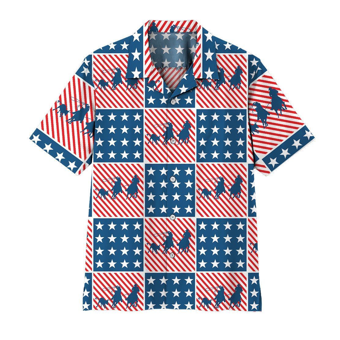 Gearhuman Team Roping Hawaiian Shirt Ha63697