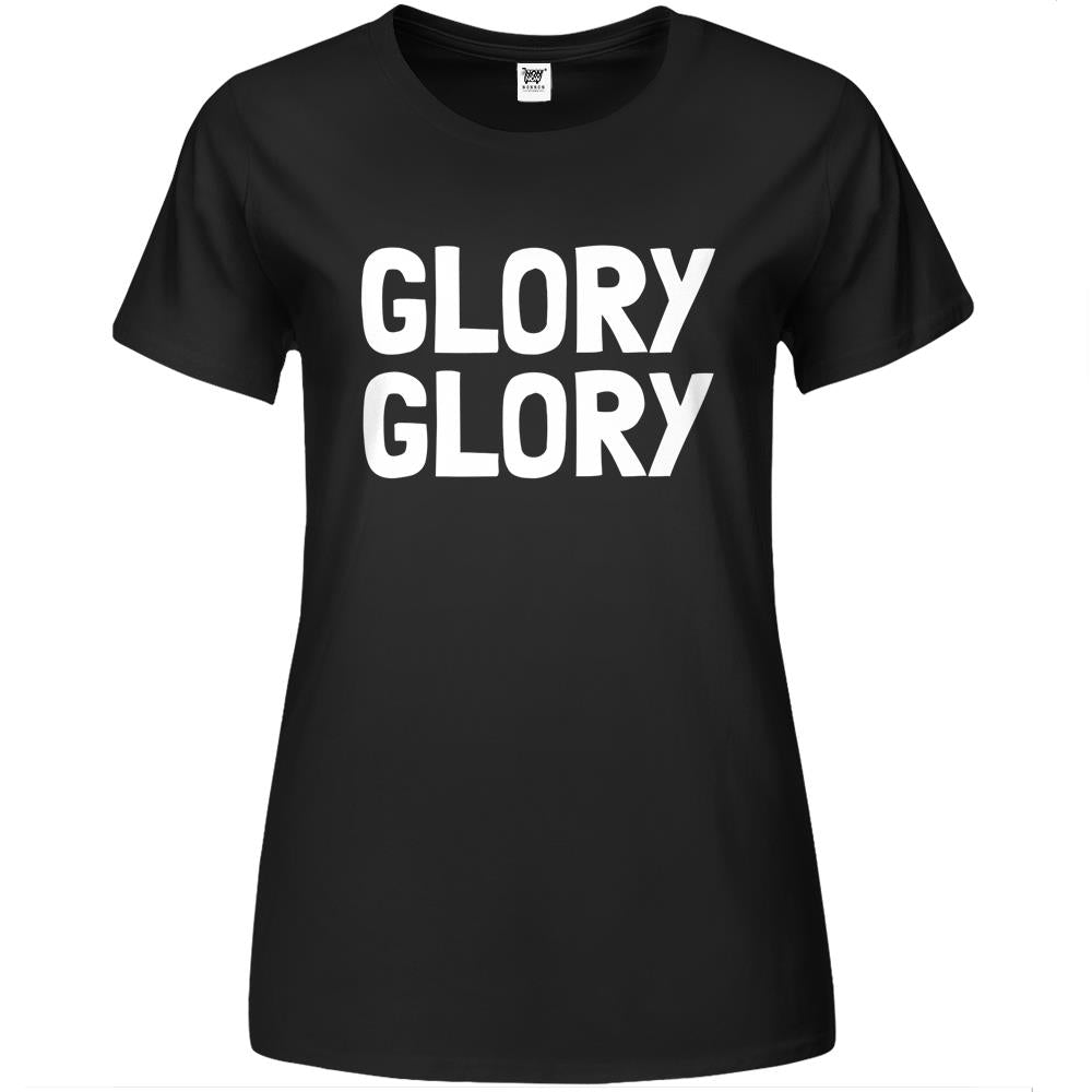 Georgia Glory Glory Football Premium Womens T Shirts