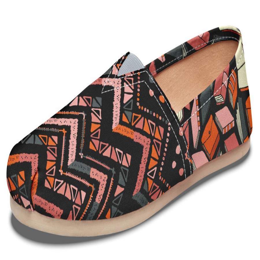 Abstract Books Casual Shoes-Clearance