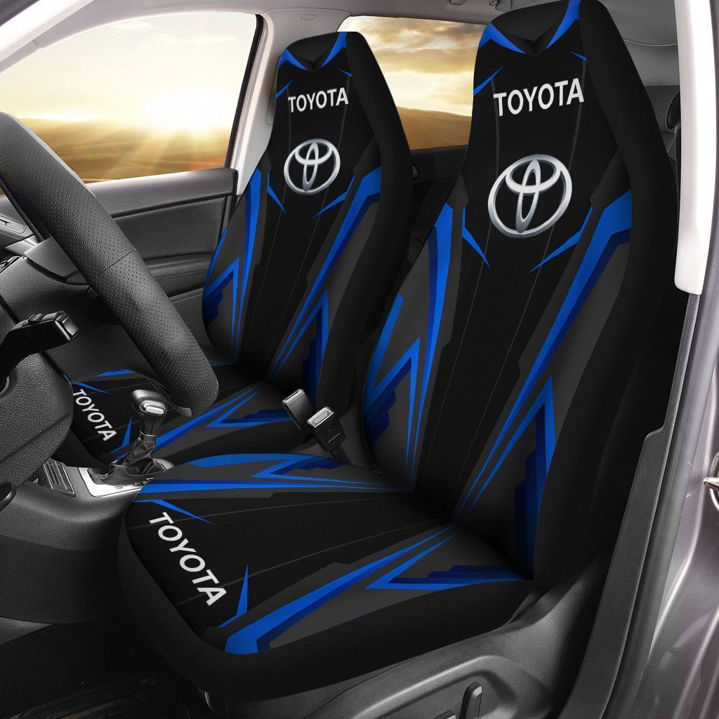 Toyota 4Runner Nqp-Ht Car Seat Cover (Set Of 2) Ver 1 (Blue)