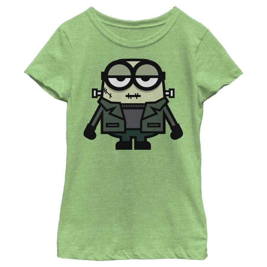 Despicable Me Girl’s Minions Frankenstein  T Shirt