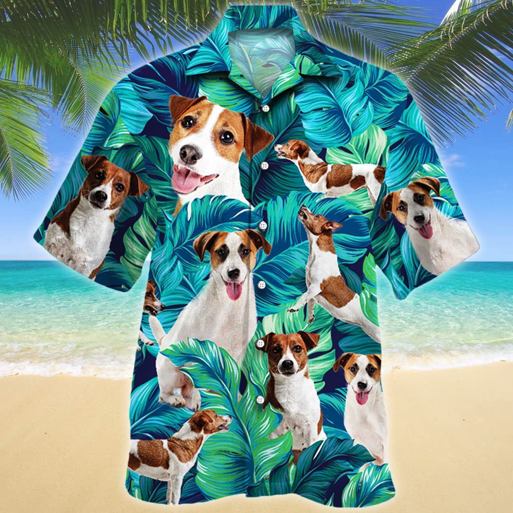 Russell Terrier Dog Lovers Hawaiian Shirt Ha73873