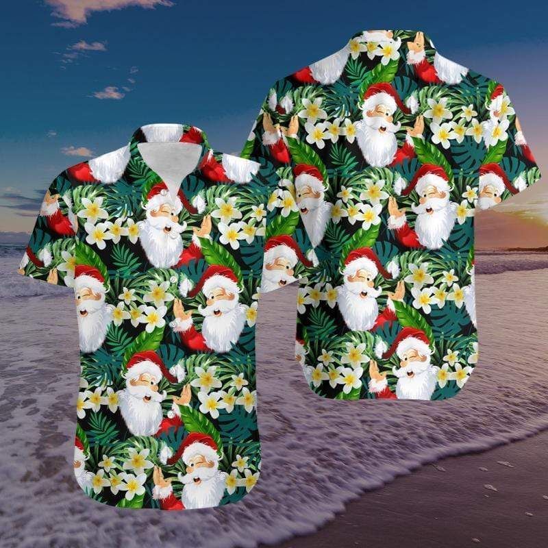 Cover Your Body With Amazing Christmas Santa Claus Funny Hawaii Aloha Shirts Ha24310