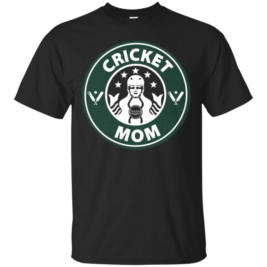 AGR Cricket Mom Loves Starbucks Coffee T-Shirt