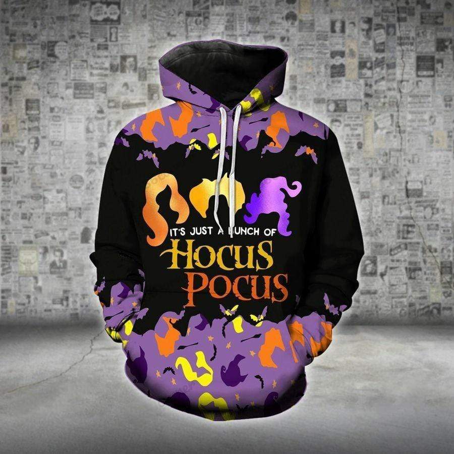 3 Witches Halloween Black Purple 3D All-Over Print Unisex Hoodie