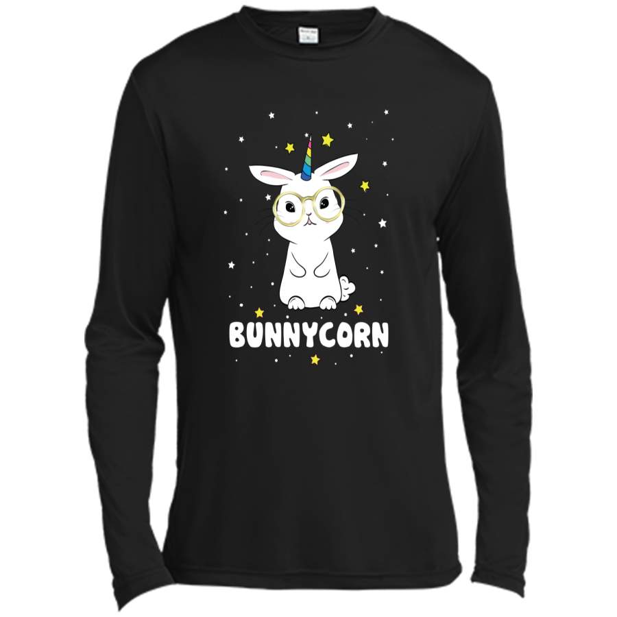 Bunnycorn! Funny Unicorn Easter Bunny T-Shirt Long Sleeve Moisture Absorbing Shirt