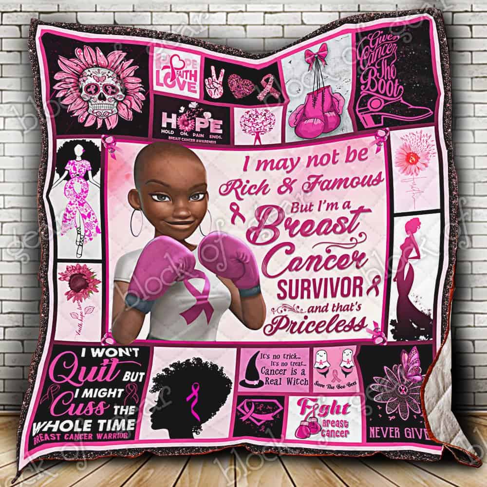 I Am A Breast Cancer Survivor Quilt