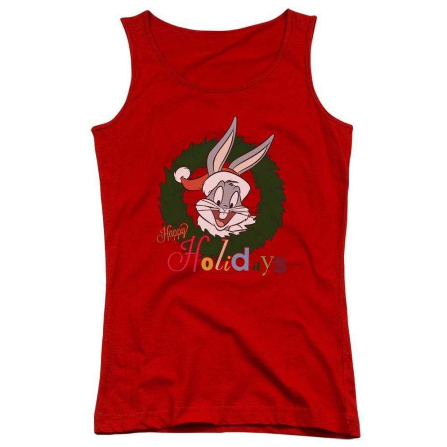 Looney Tunes Holiday Bunny Juniors Tank