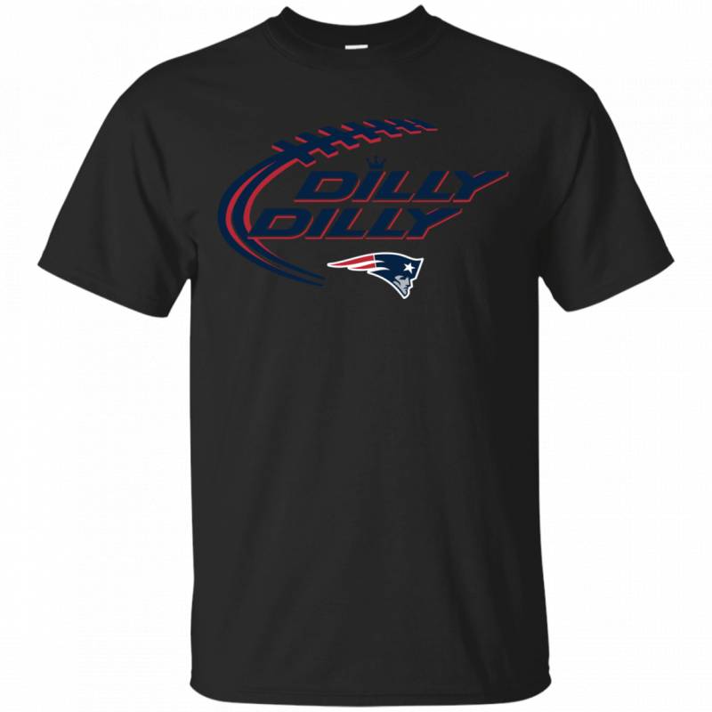 Dilly Dilly New England Patriots T shirts Long Sleeve Sweatshirts Hoodies