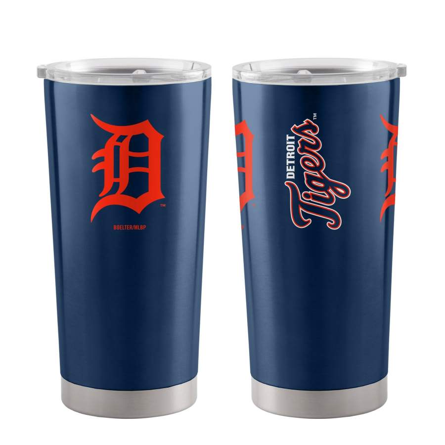 Detroit Tigers Premium Travel Stainless Steel Insulated Tumbler Cup Ultra Navy