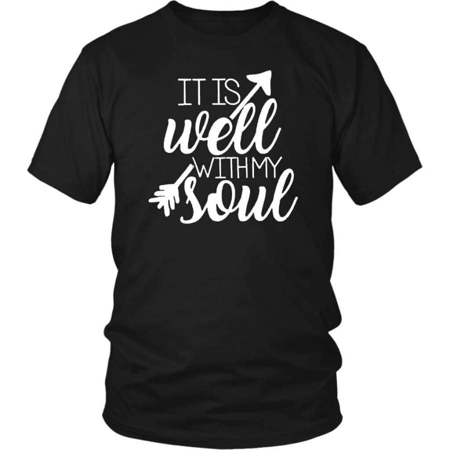 It is well with my soul t-shirt | christian t-shirts