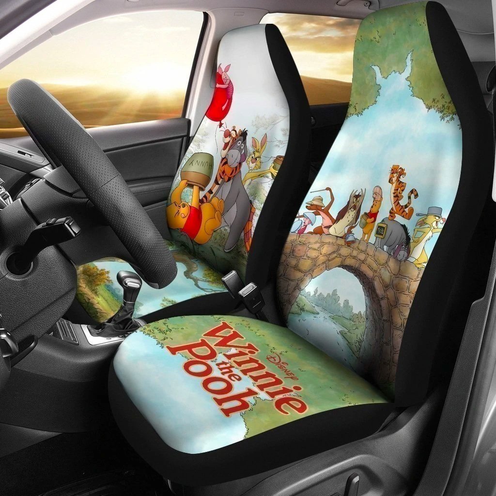 Pooh & Friends Disney Winnie The Pooh Car Seat Covers For Fan