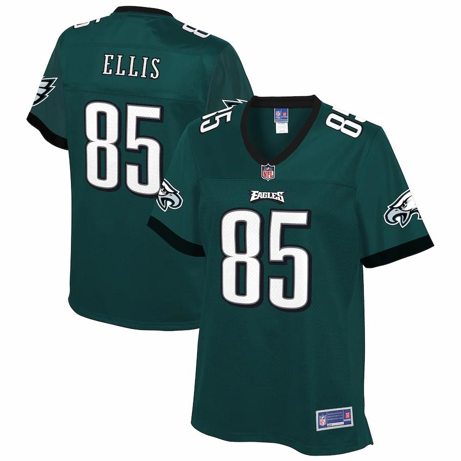 Alex Ellis Philadelphia Eagles NFL Pro Line Womens Player Jersey – Midnight Green