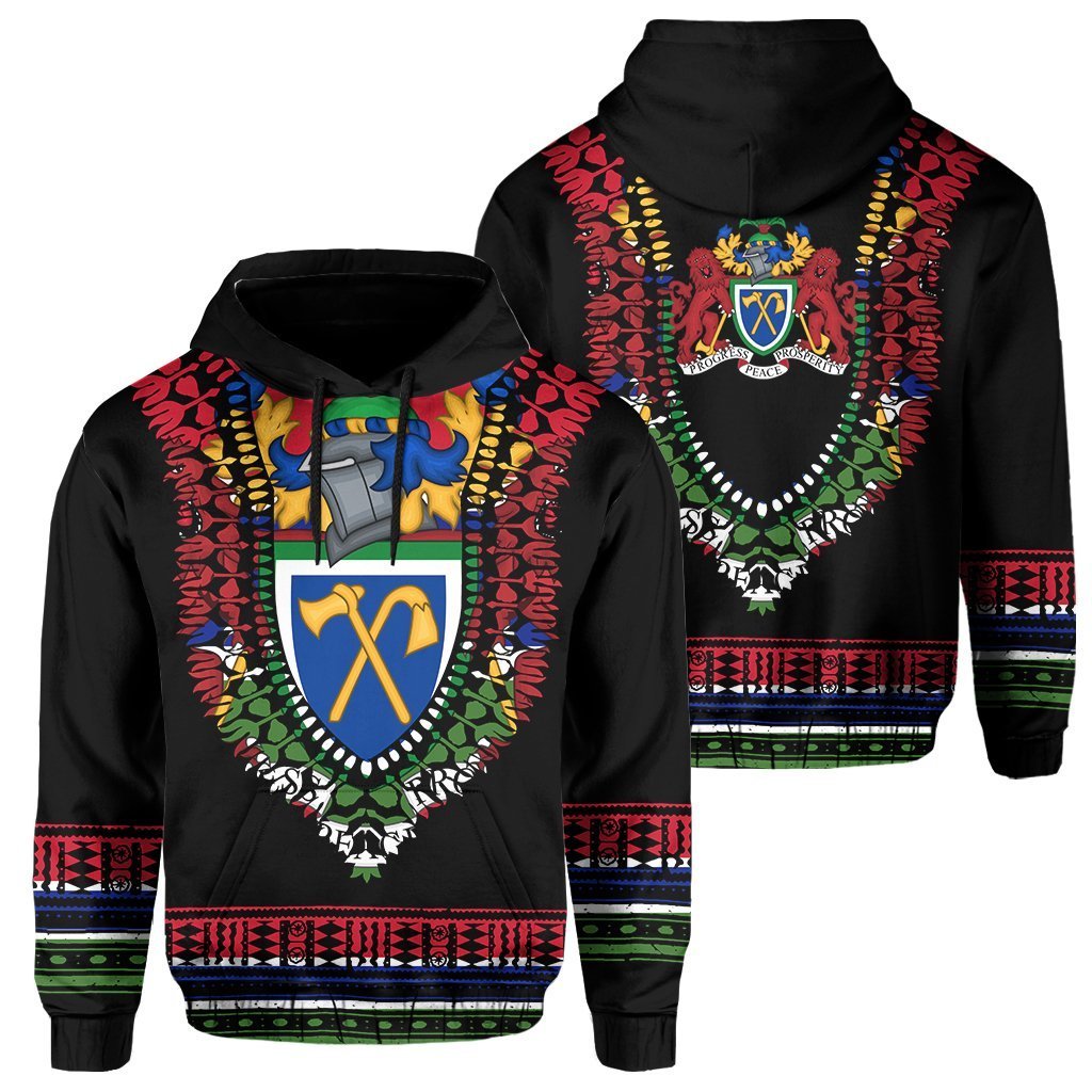 Greek Life Hoodie – Gambia Dashiki Style Pullover