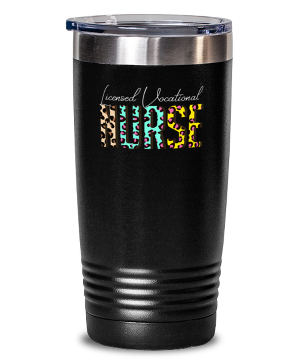 20Oz Tumbler Stainless Steel Funny Licensed Vocational Nurse