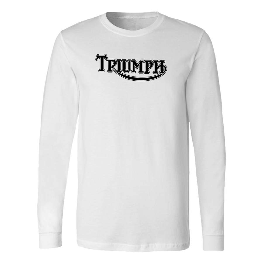 Triumph Logo Long Sleeve T Shirt Redditprint Store 