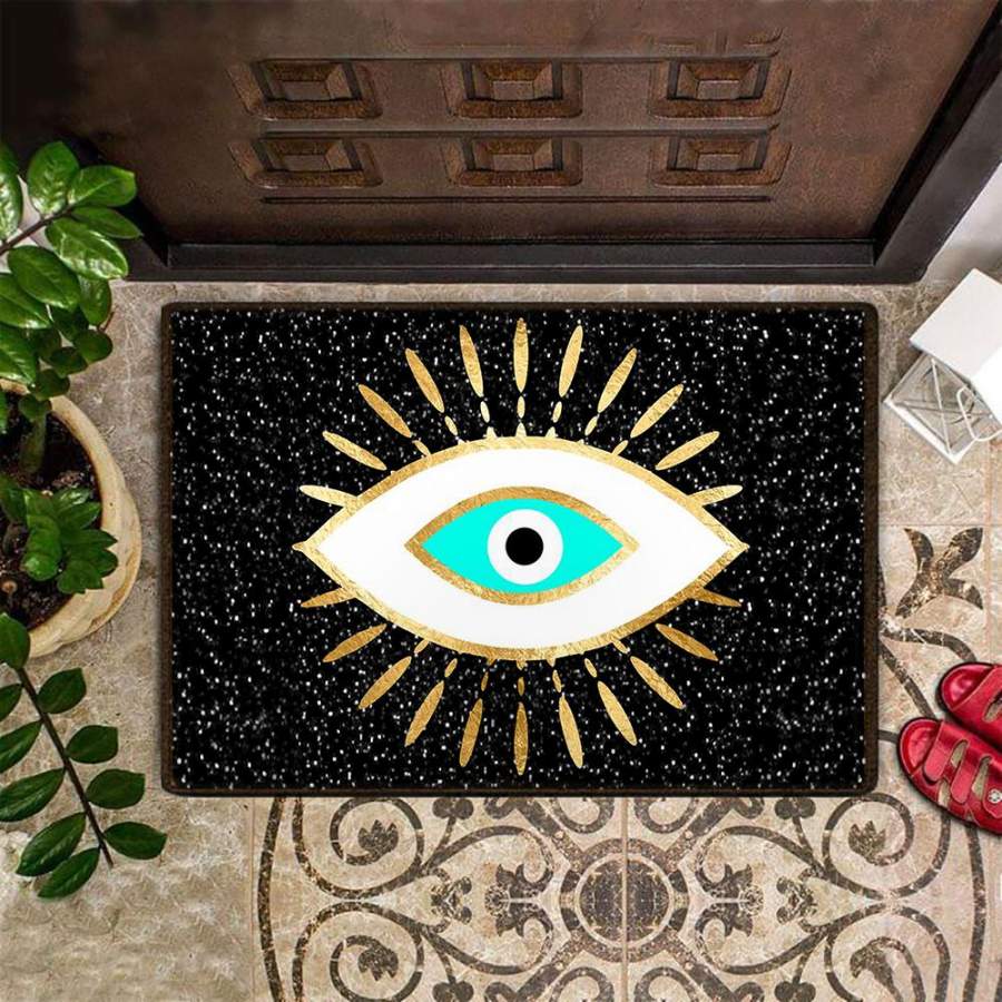 Evil Eye Doormat Front Door Rug Outdoor Indoor Hobby Lobby Door Mat Entrance Mat For Sale