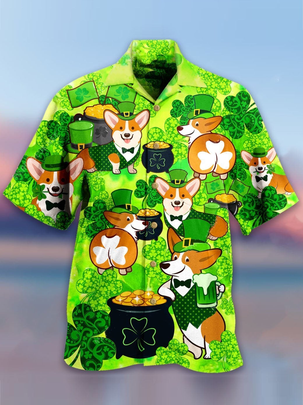 Corgi Day Hawaii Shirt For Men And Women Ha107808