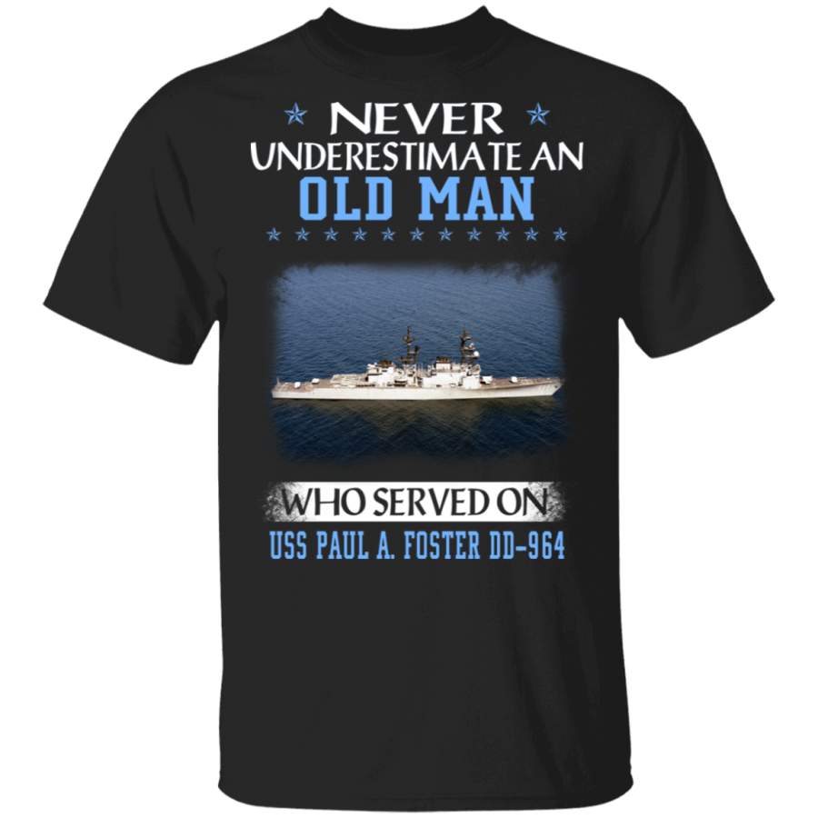 USS Paul A. Foster DD-964 Veterans Day Christmas Gift T-Shirt