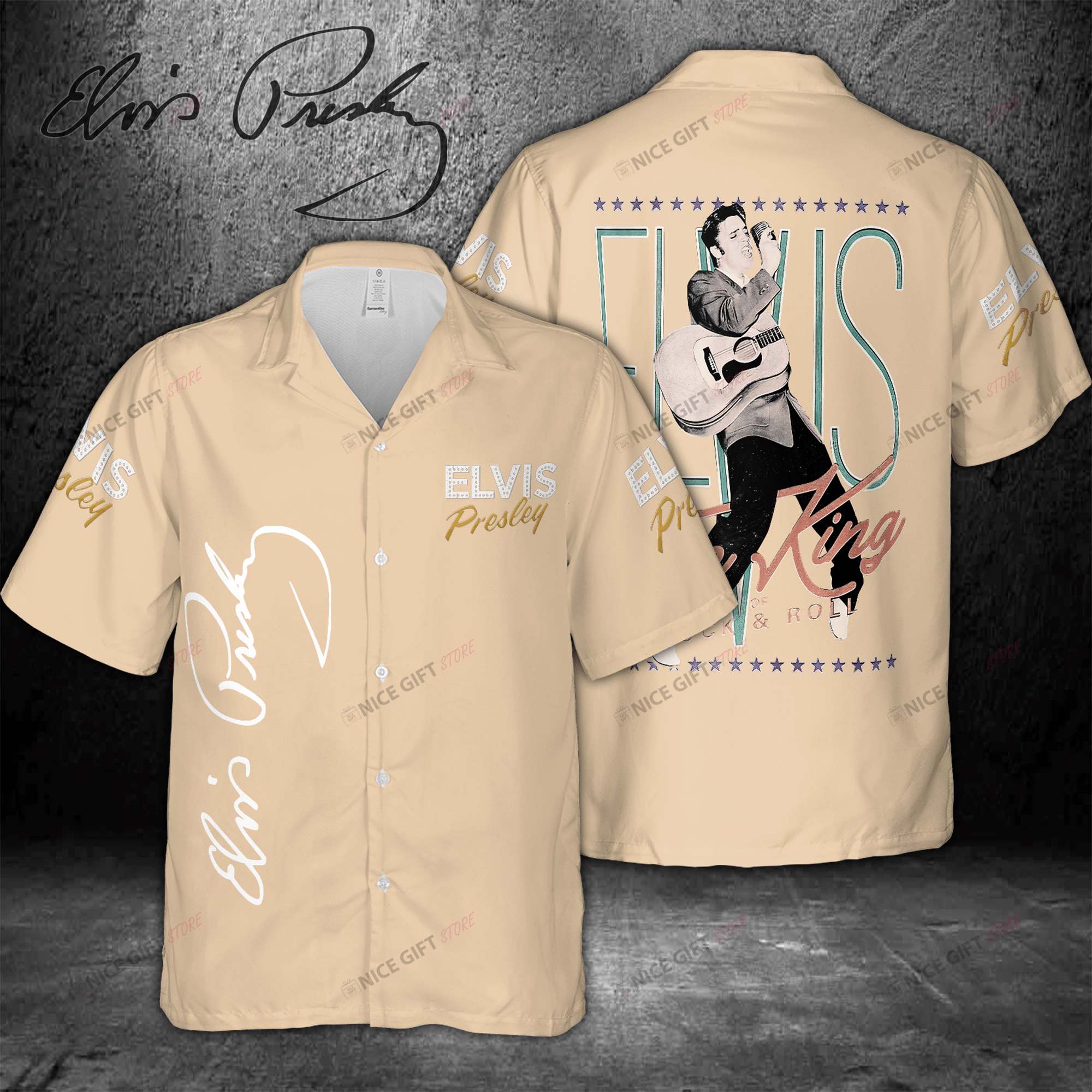 Elvis Presley Hawaiian 3D Shirt 3Hs-I5D3