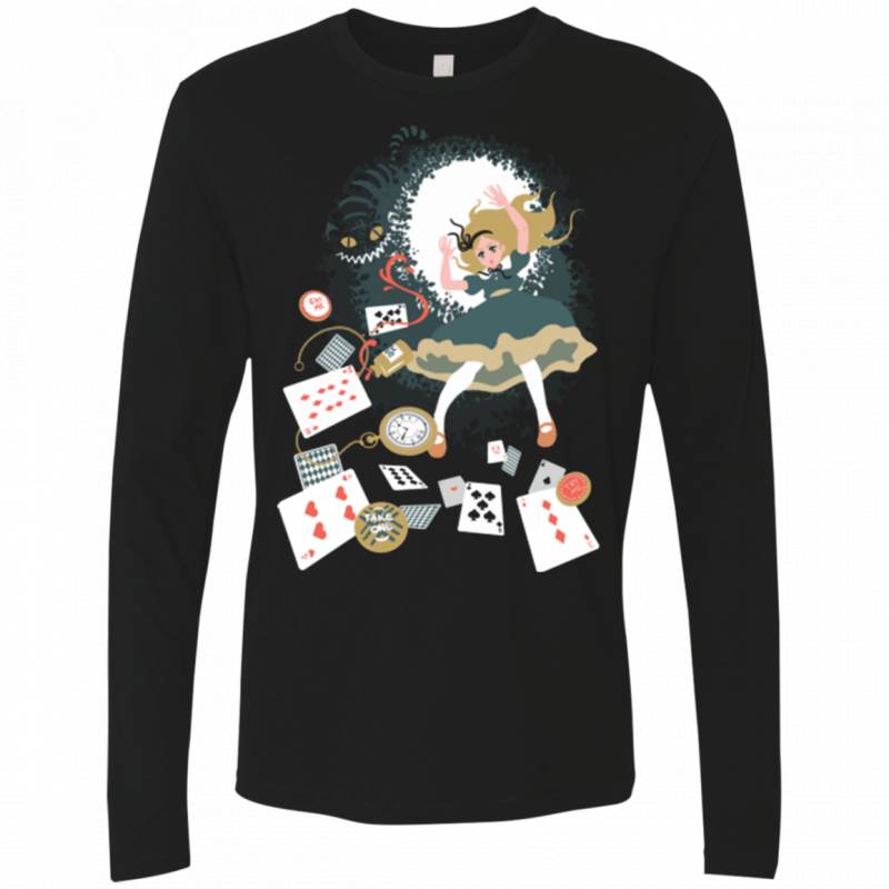 Down the rabbit hole Men’s Premium Long Sleeve