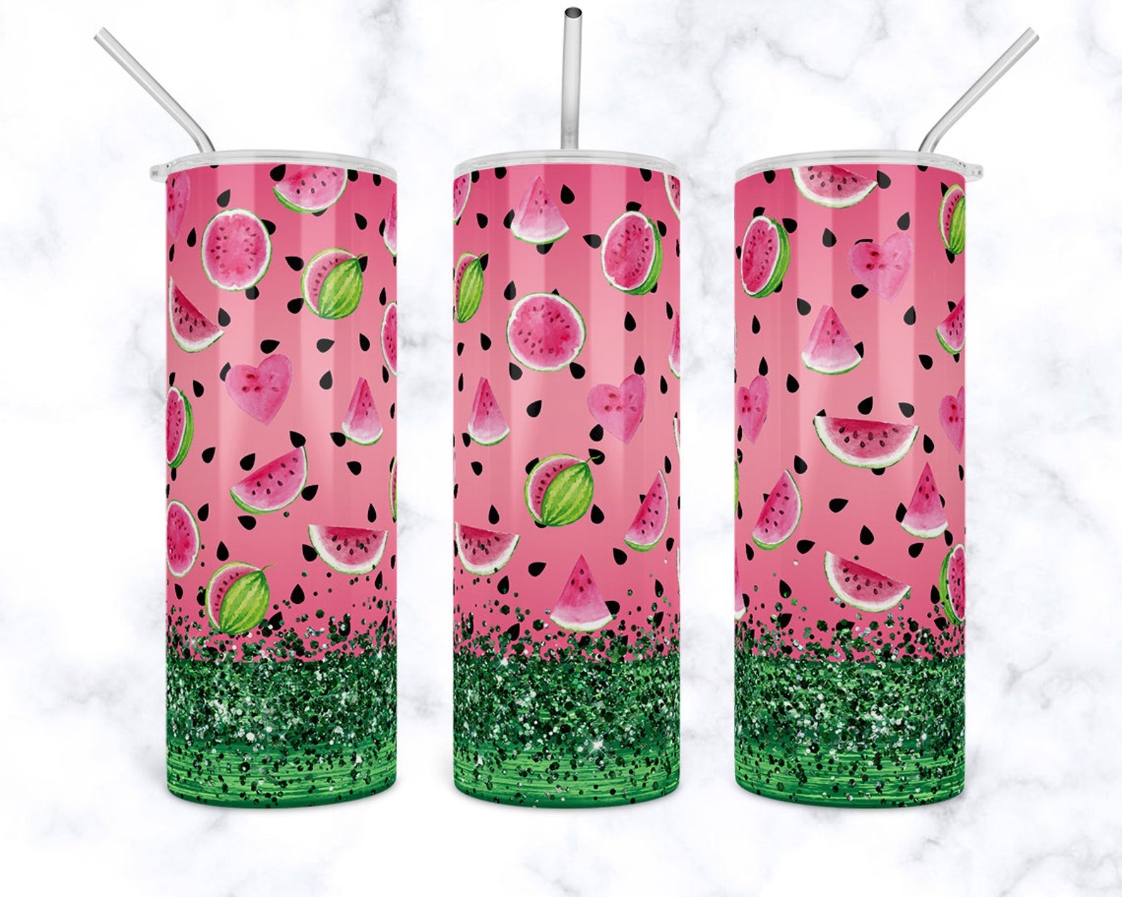 Watermelon Lover 20Oz Skinny Tumbler