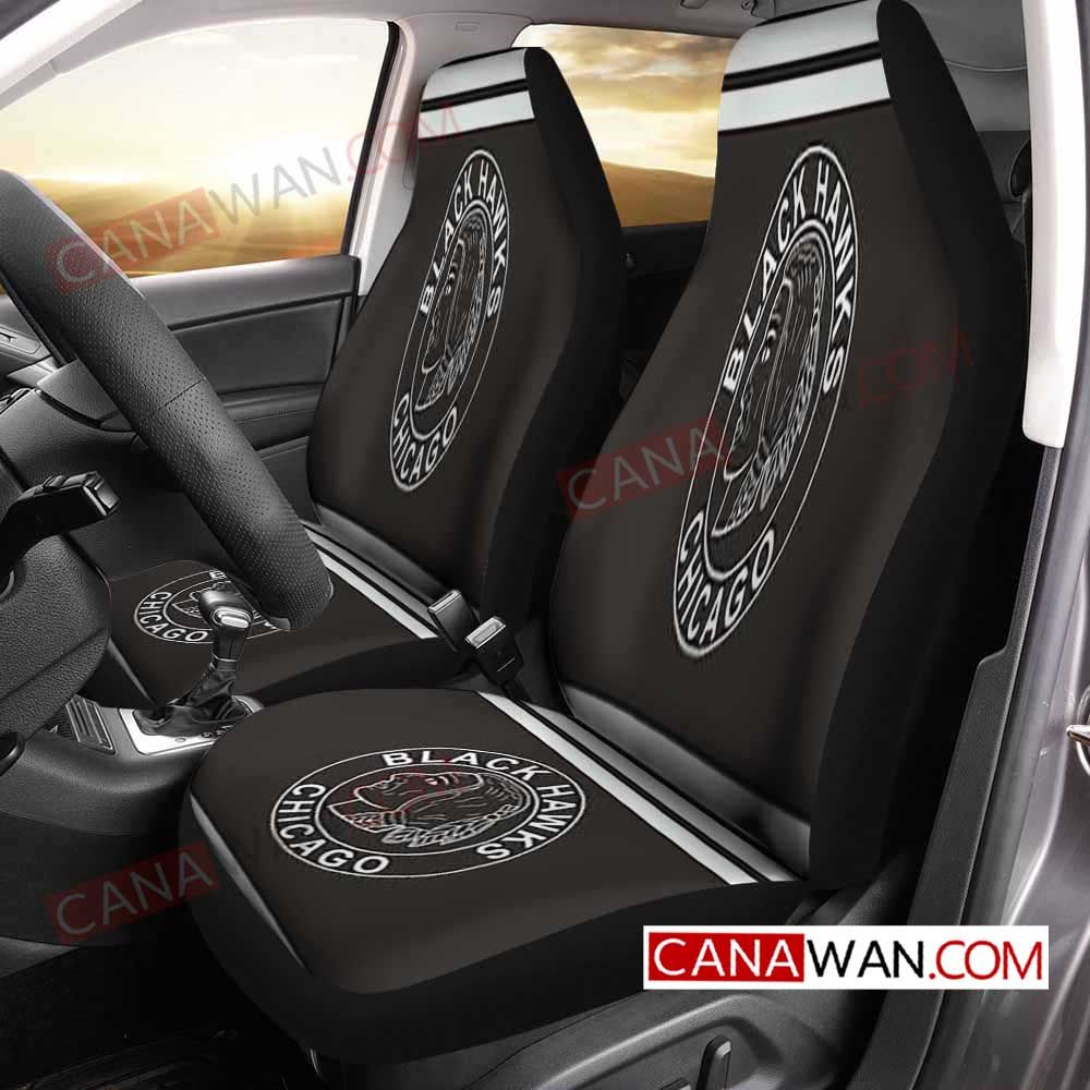 Chicago Blackhawks Style381 3D Customized Personalized Car Seat Cover