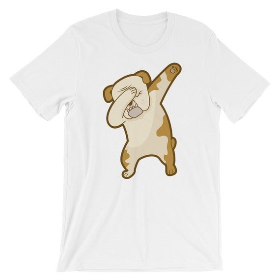 Dabbing French Bulldog Dab Dance Puppy Lover Short Sleeve Unisex T Shirt