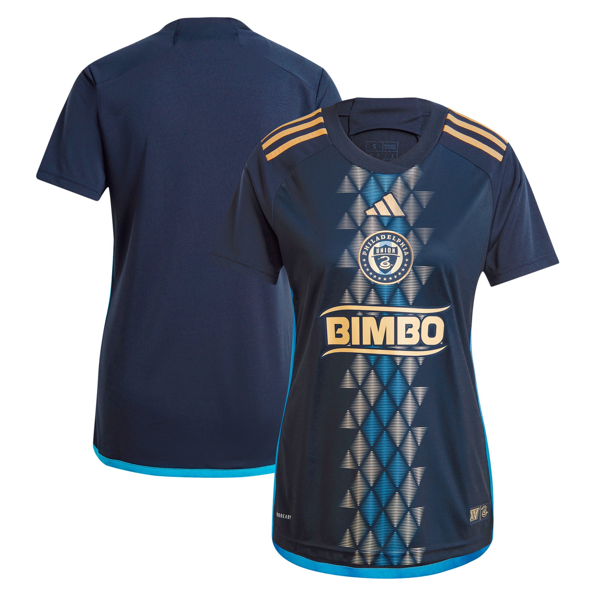 Philadelphia Union Women's 2024 The XV Kit Replica Jersey  Navy