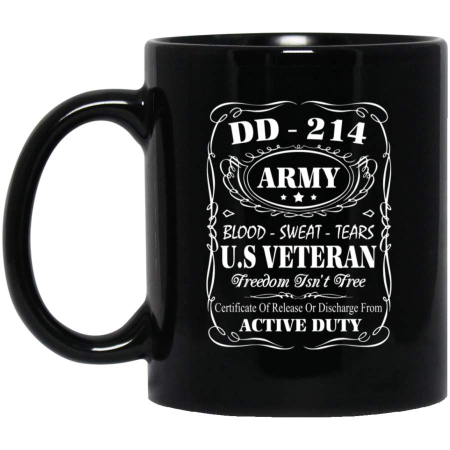 DD-214 Army Veteran, Freedom Isn’t Free T-Shirt, Proud Army Veteran Tee