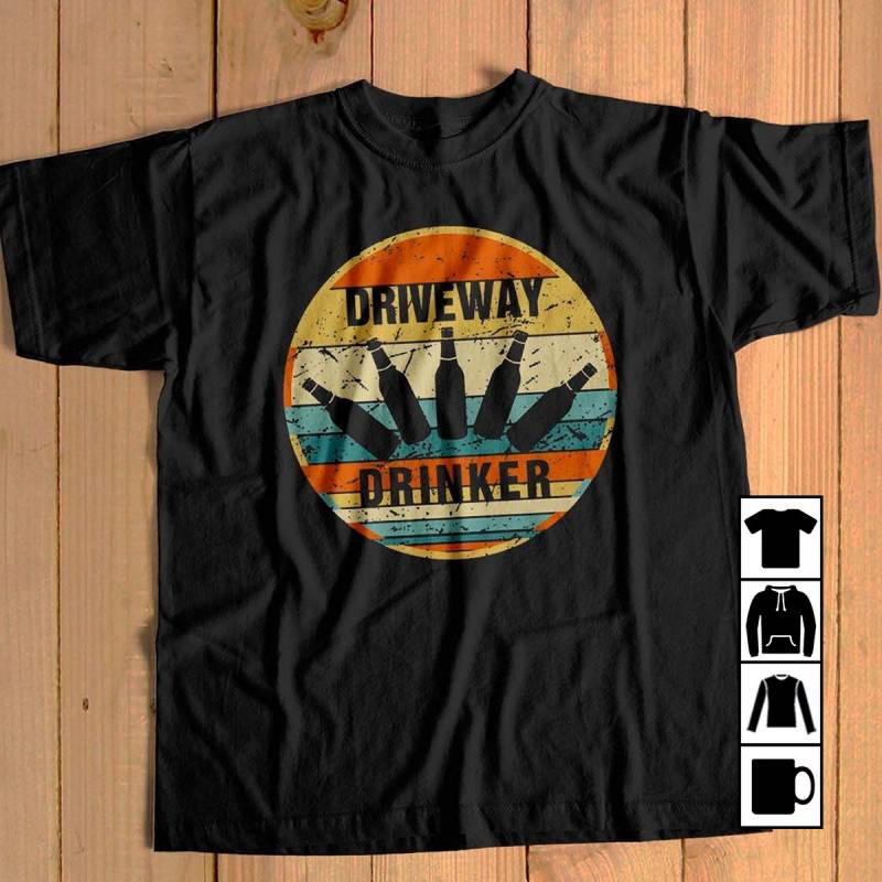 Driveway Drinker Vintage Mug, T-Shirt, Long Sleeve, Sweatshirt, Hoodie