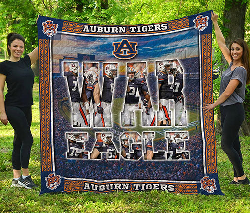 Auburn Tigers Quilt Blanket Lc25