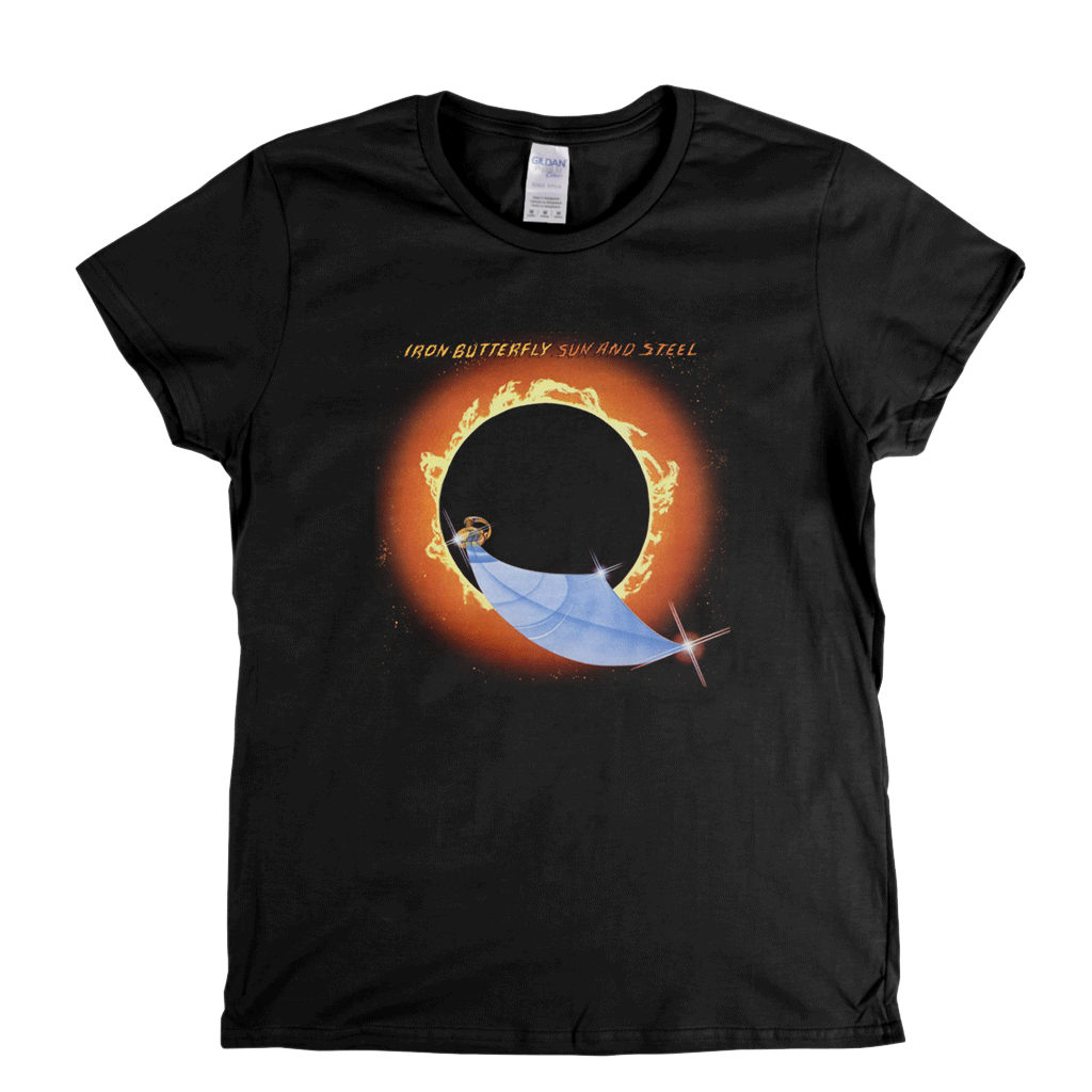 Iron Butterfly Sun And Steel Womens T-Shirt