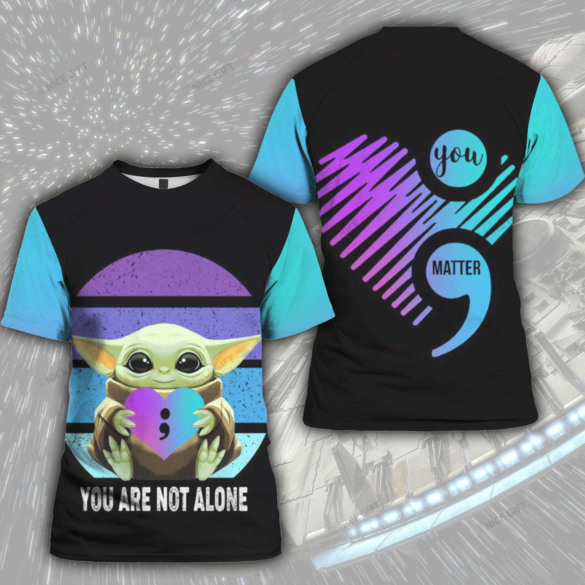 You Are Not Alone 3D T-Shirt 3Ts-H5K9