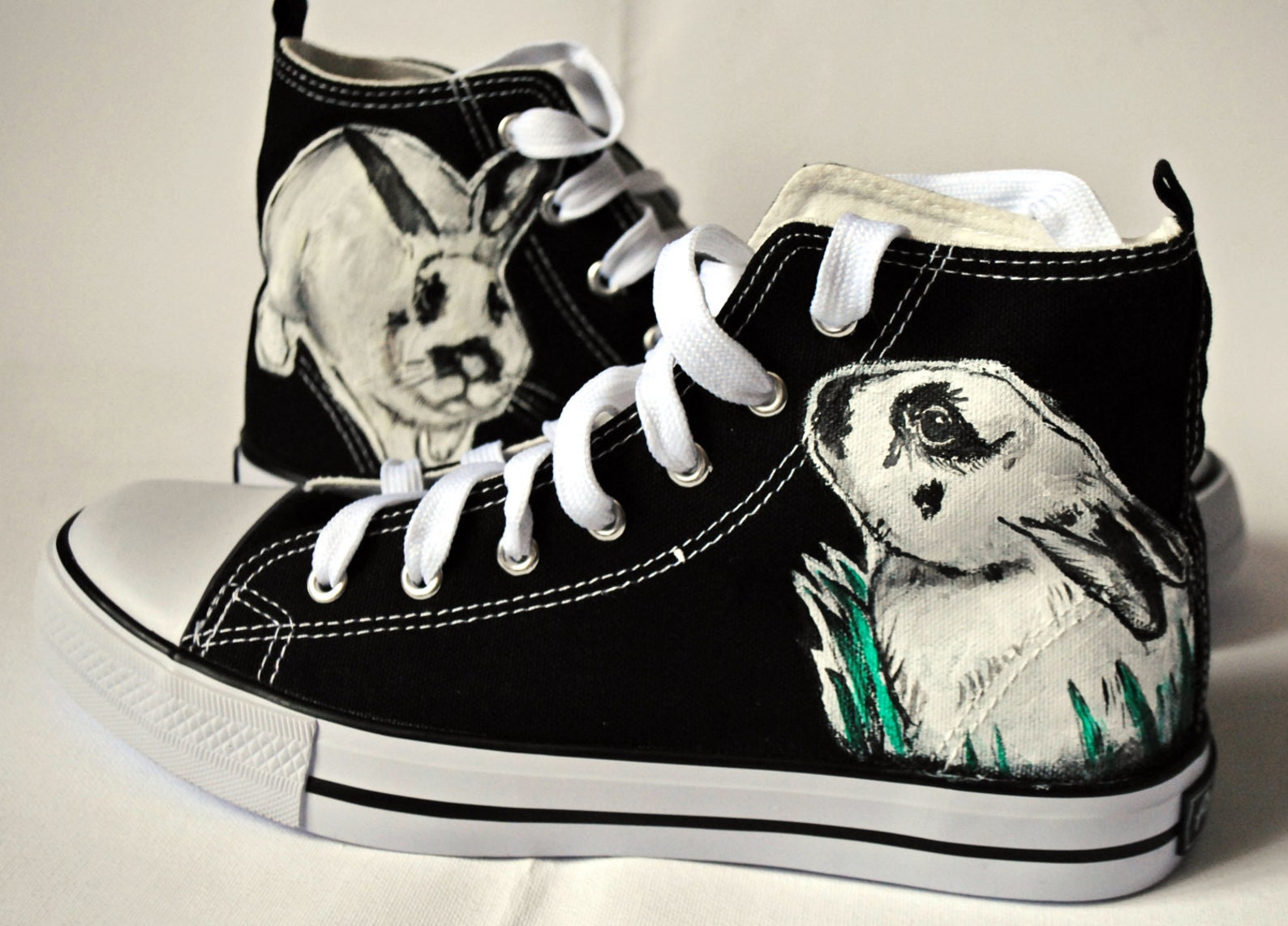 White Rabbit High Top Shoes