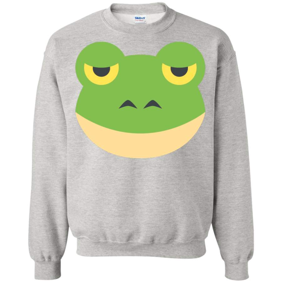 Frog Face Emoji Sweatshirt