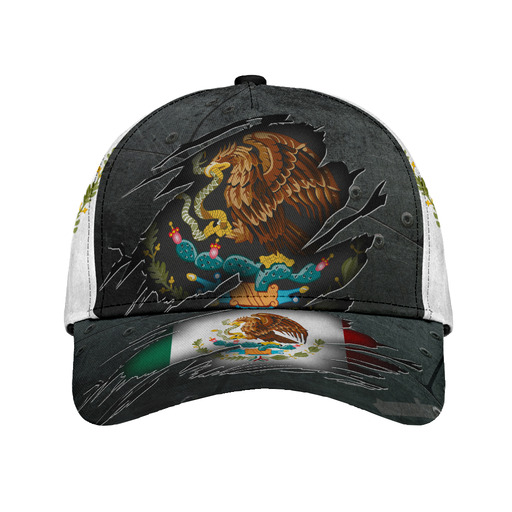 3D All Over Printed Mexican Hat Cap For Men And Women, Mexico Printed Hat Cap, Mexico Hat Baseball