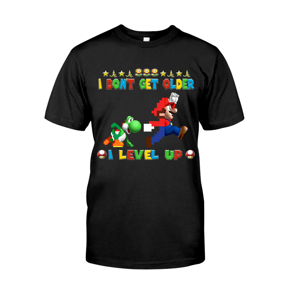 All Over Printed Mario Kart – Level Up Hpt Ll Shirts Ver1