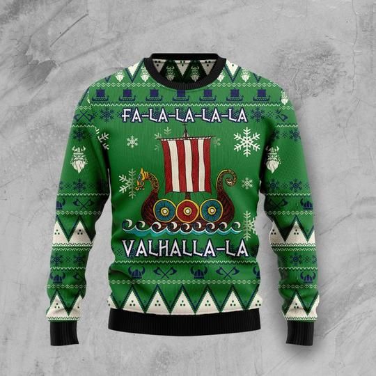 AMAZING VIKING CHRISTMAS UGLY SWEATER  HN151276