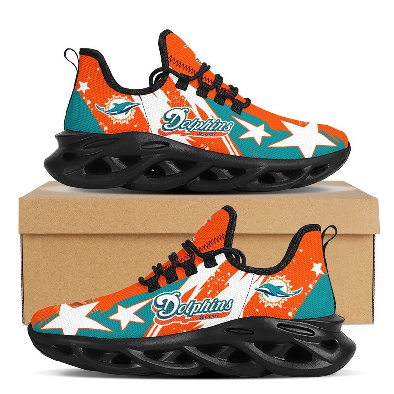 Miami Dolphins Sneakers Max Soul Shoes