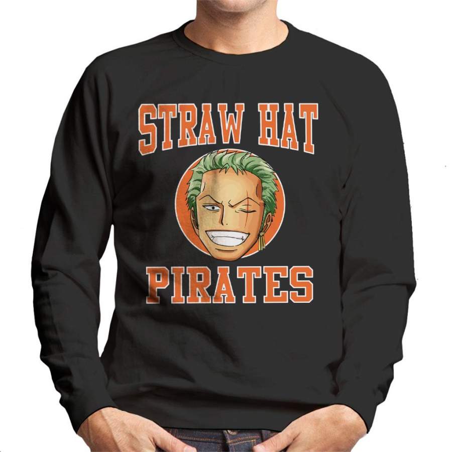 Straw Hat Pirates Roronoa Zoro One Piece Men’s Sweatshirt