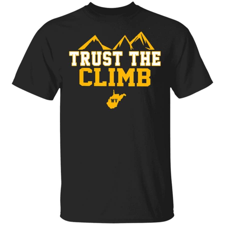 West Virginia Trust The Climb Football Coffee Mug Unisex Men Women Tshirt