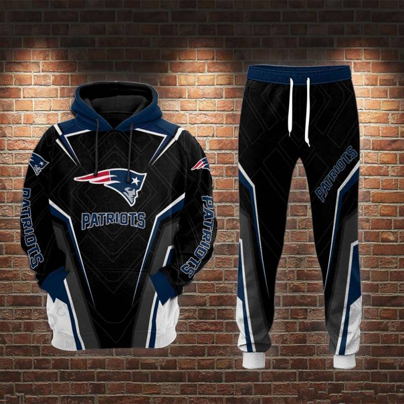 New England Patriots Joggers/ Hoodie 016