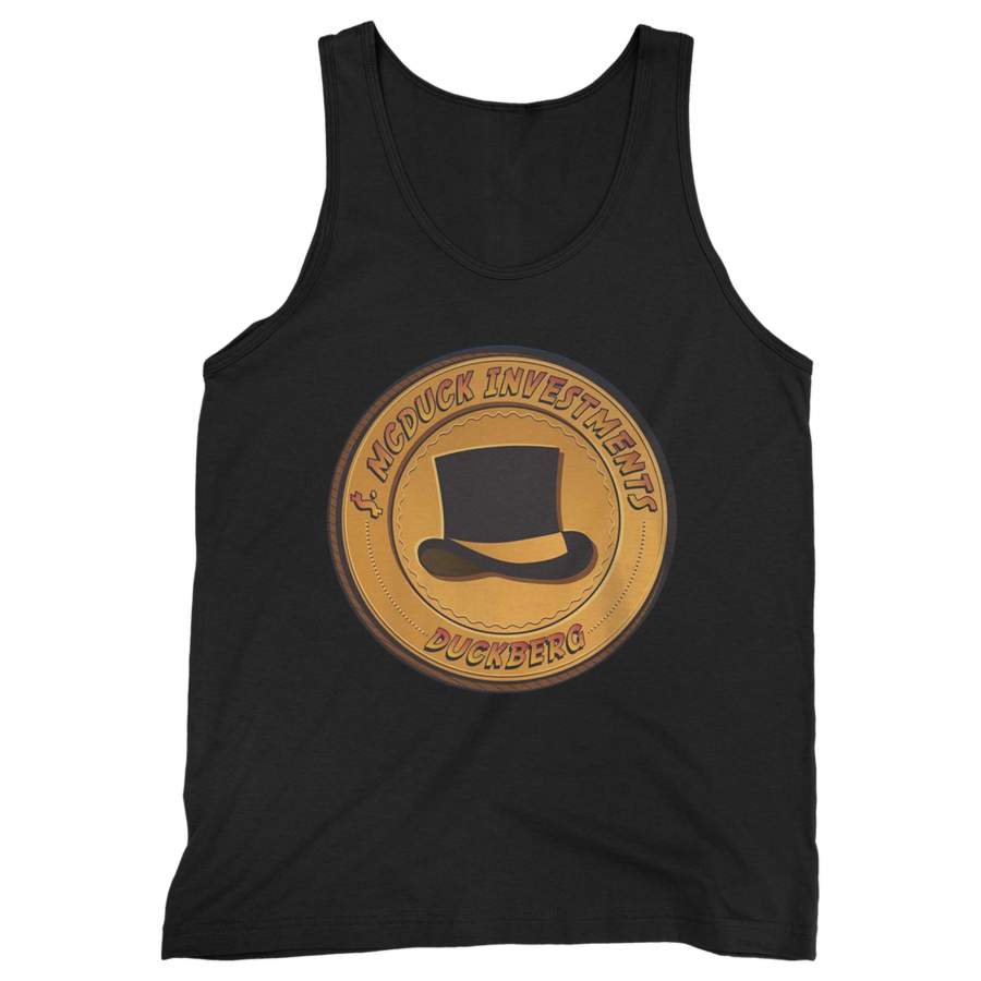 Mcduck Investments Ducktales Scrooge Mcduck Man’s Tank Top