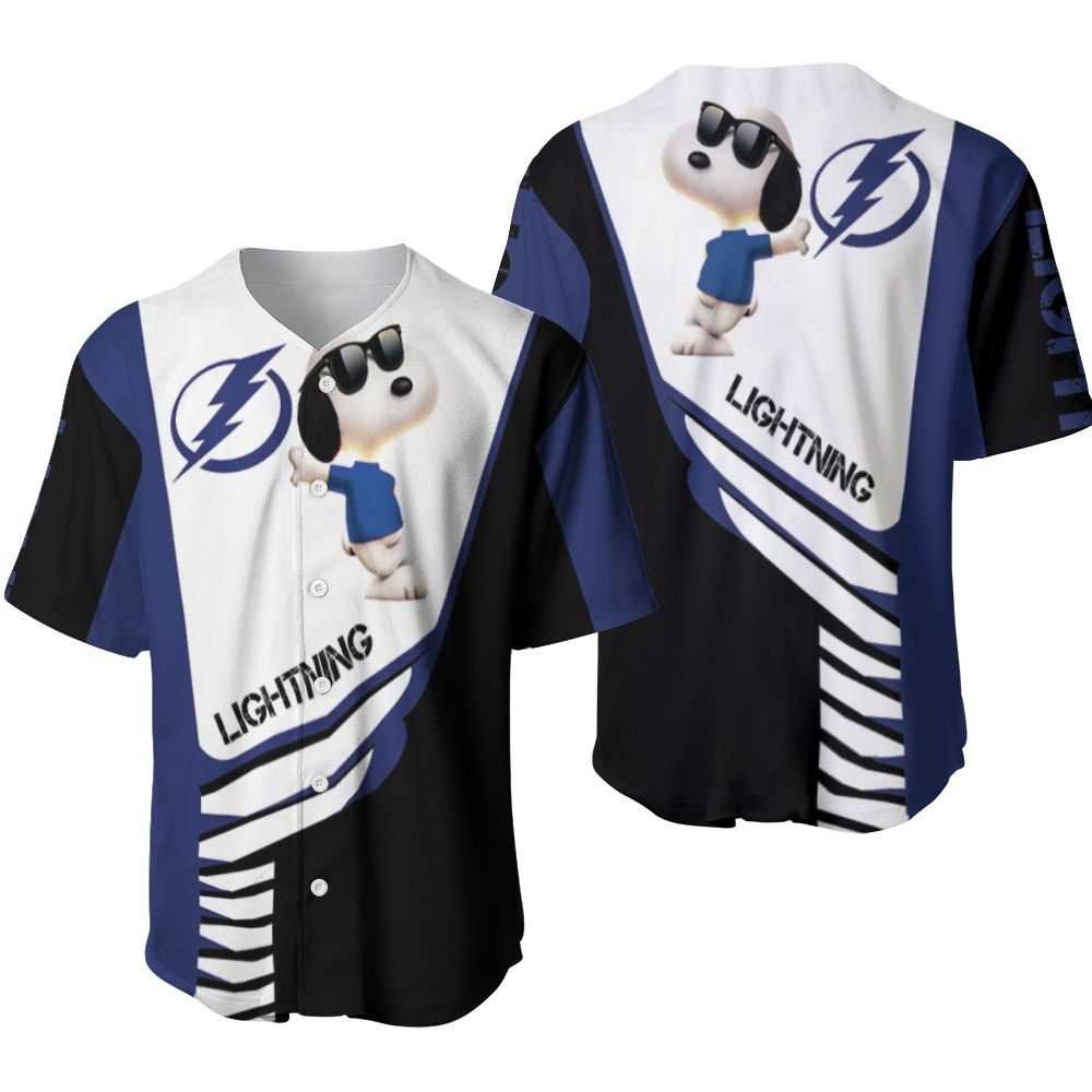 Tampa Bay Lightning Snoopy For Lover Hoodie Baseball Jersey